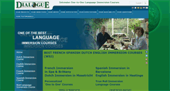 Desktop Screenshot of dialogue-languages.com